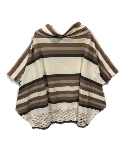 ISSEY MIYAKE A-POC（イッセイミヤケ エイポック）ISSEY MIYAKE A-POC (イッセイミヤケ エイポック) カットワークカットソー アイボリー サイズ:2の古着・服飾アイテム