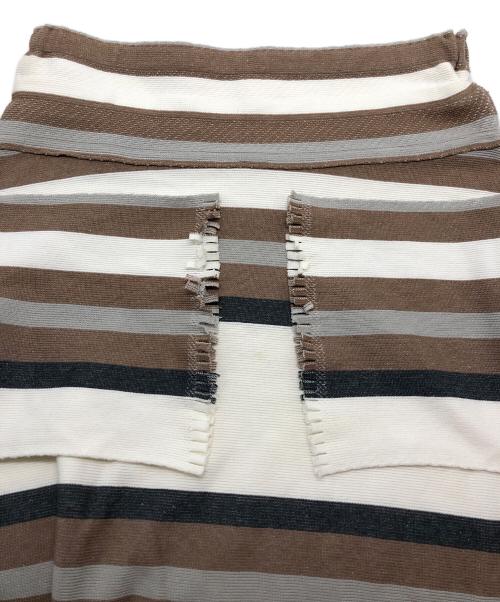 ISSEY MIYAKE A-POC（イッセイミヤケ エイポック）ISSEY MIYAKE A-POC (イッセイミヤケ エイポック) カットワークカットソー アイボリー サイズ:2の古着・服飾アイテム