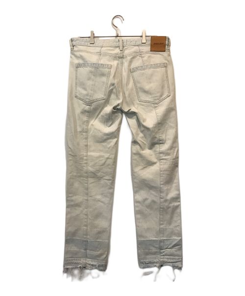 AMBUSH（アンブッシュ）AMBUSH (アンブッシュ) カットオフデニムパンツ インディゴ サイズ:3の古着・服飾アイテム