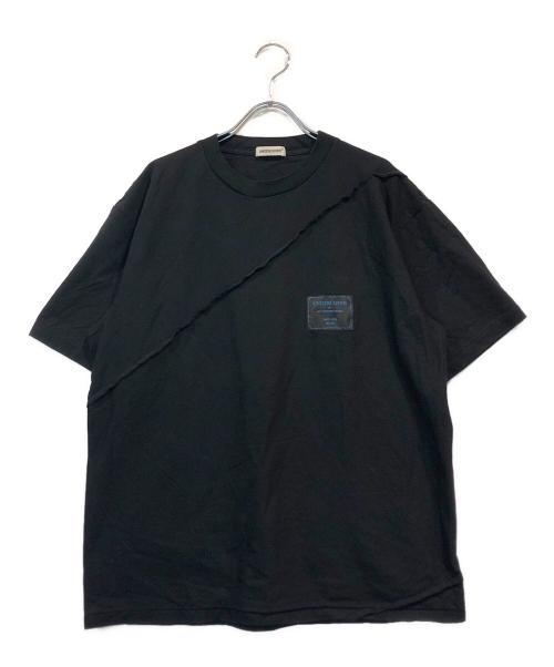UNDERCOVER（アンダーカバー）UNDERCOVER (アンダーカバー) スパイラル切替TEE ブラック サイズ:SIZE 4の古着・服飾アイテム