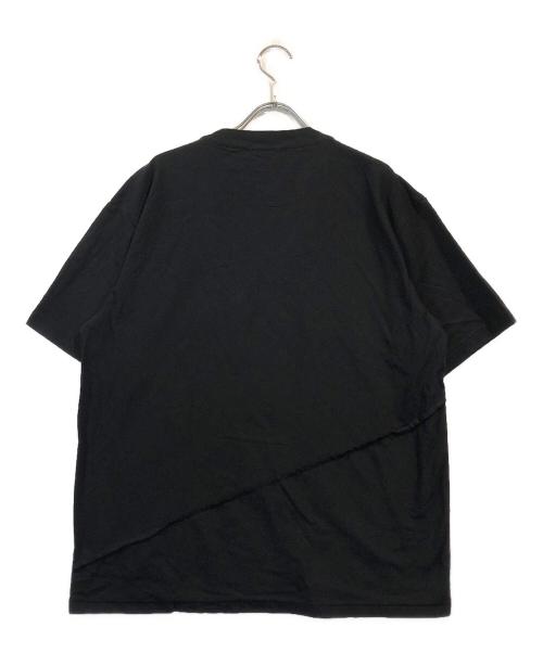 UNDERCOVER（アンダーカバー）UNDERCOVER (アンダーカバー) スパイラル切替TEE ブラック サイズ:SIZE 4の古着・服飾アイテム