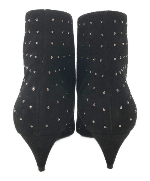 Saint Laurent Paris（サンローランパリ）Saint Laurent Paris (サンローランパリ) スタッズブーツ ブラック サイズ:37の古着・服飾アイテム