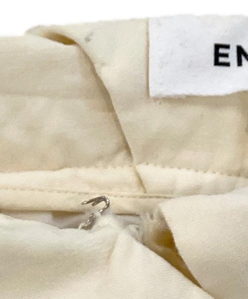 ENFOLD（エンフォルド）ENFOLD (エンフォルド) flared midi skirt アイボリー サイズ:SIZE 36の古着・服飾アイテム