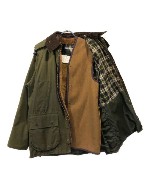 Barbour（バブアー）Barbour (バブアー) フードライナー付ビデイルジャケット セージグリーン サイズ:C32の古着・服飾アイテム