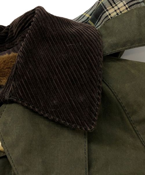 Barbour（バブアー）Barbour (バブアー) フードライナー付ビデイルジャケット セージグリーン サイズ:C32の古着・服飾アイテム
