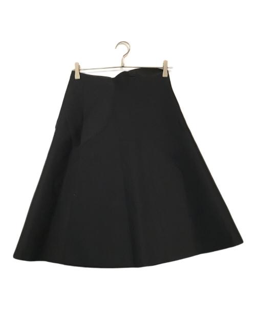 Acne studios（アクネ ストゥディオス）Acne studios (アクネ ストゥディオス) ボンディングスカート ネイビー サイズ:sの古着・服飾アイテム