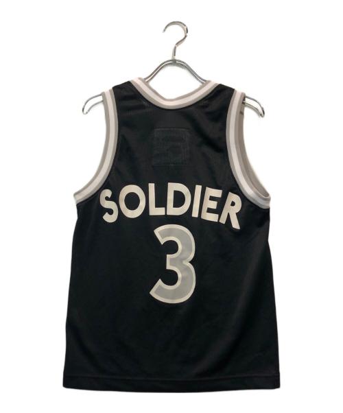 A BATHING APE（ア ベイシング エイプ）A BATHING APE (ア ベイシング エイプ) オールドゲームシャツ ブラック サイズ:SIZE XSの古着・服飾アイテム