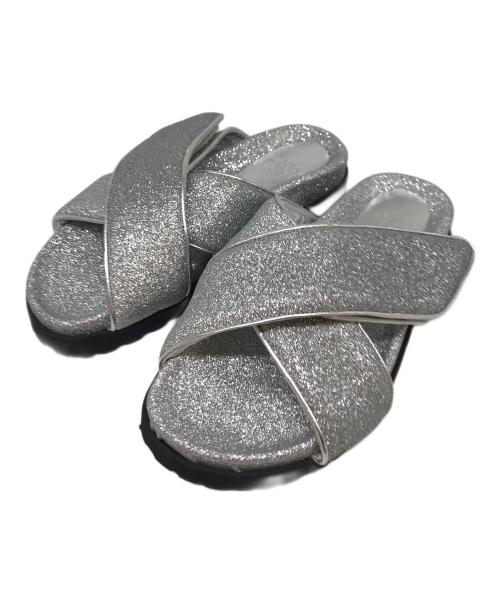 GIABORGHINI（ジアボルギーニ）GIABORGHINI (ジアボルギーニ) ベルクロサンダル シルバー サイズ:なしの古着・服飾アイテム