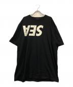 GOD SELECTION XXX×WIND AND SEAゴッドセレクショントリプルエックス×ウィンダンシー）の古着「半袖Tシャツ」｜ブラック