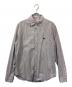 maison kitsune（メゾンキツネ）の古着「JP EXCLUSIVE STRIPE SHIRT」｜ホワイト×ブルー