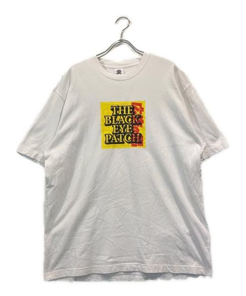 BlackEyePatch（ブラックアイパッチ）BlackEyePatch (ブラックアイパッチ) パッチロゴT ホワイト サイズ:Lの古着・服飾アイテム