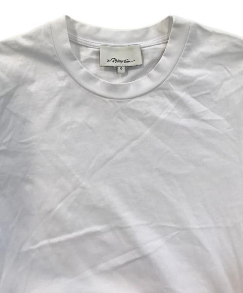 3.1 phillip lim（スリーワンフィリップリム）3.1 phillip lim (スリーワンフィリップリム) ドッキングワンピース カーキ×ホワイト サイズ:SIZE 0の古着・服飾アイテム