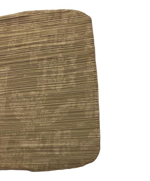 PLEATS PLEASE（プリーツプリーズ）PLEATS PLEASE (プリーツプリーズ) ノースリーブプリーツワンピース ブラウン サイズ:SIZE2の古着・服飾アイテム