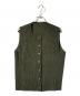 ISSEY MIYAKE WHITE LABEL（イッセイミヤケホワイトレーベル）の古着「プリーツベスト」｜グリーン