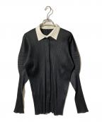 PLEATS PLEASEプリーツプリーズ）の古着「長袖シャツ」｜ブラック