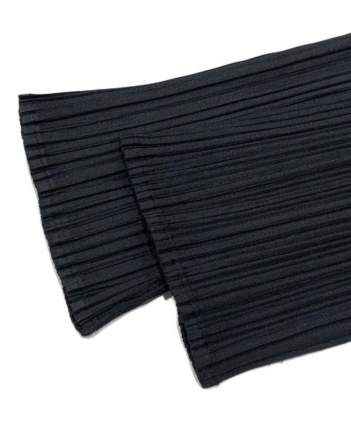 PLEATS PLEASE（プリーツプリーズ）PLEATS PLEASE (プリーツプリーズ) 長袖シャツ ブラック サイズ:５の古着・服飾アイテム