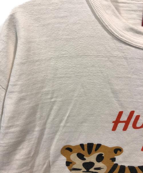 HUMAN MADE（ヒューマンメイド）HUMAN MADE (ヒューマンメイド) タイガープリントカットソー ホワイト サイズ:XLの古着・服飾アイテム