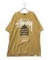 stussy（ステューシー）の古着「コラボプリントカットソー」｜イエロー