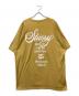 stussy (ステューシー) DOVER STREET MARKET (ドーバー ストリート マーケット) コラボプリントカットソー イエロー サイズ:XL：8000円