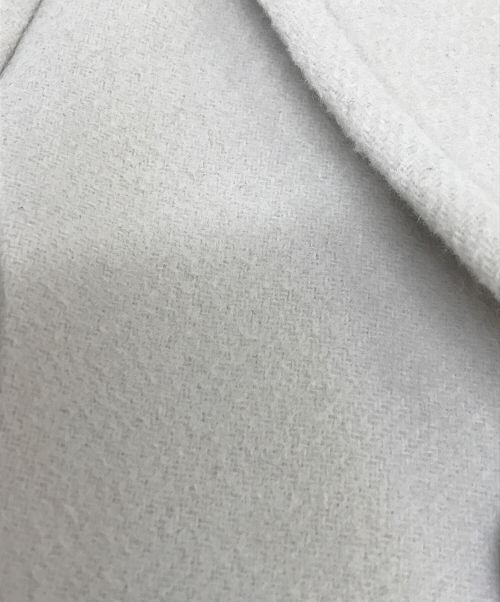 Diagram（ダイアグラム）Diagram (ダイアグラム) ファーカフスロングコート アイボリー サイズ:SIZE 36の古着・服飾アイテム