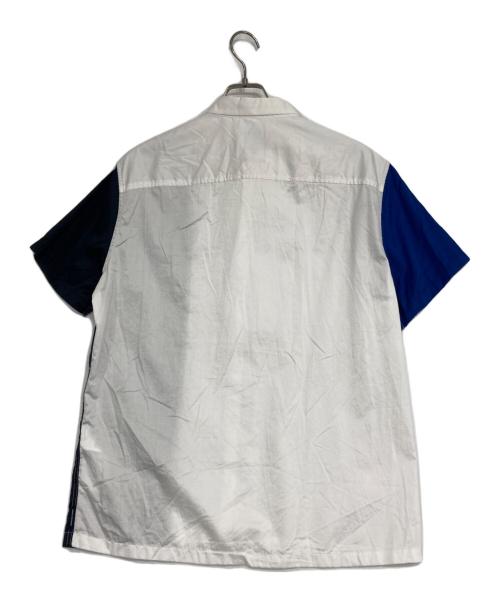 ARMANI EXCHANGE（アルマーニ エクスチェンジ）ARMANI EXCHANGE (アルマーニ エクスチェンジ) 半袖シャツ ホワイト サイズ:Lの古着・服飾アイテム