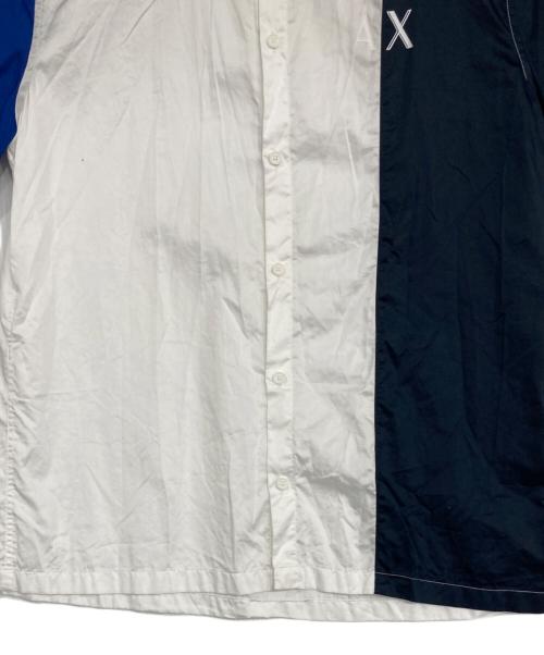 ARMANI EXCHANGE（アルマーニ エクスチェンジ）ARMANI EXCHANGE (アルマーニ エクスチェンジ) 半袖シャツ ホワイト サイズ:Lの古着・服飾アイテム