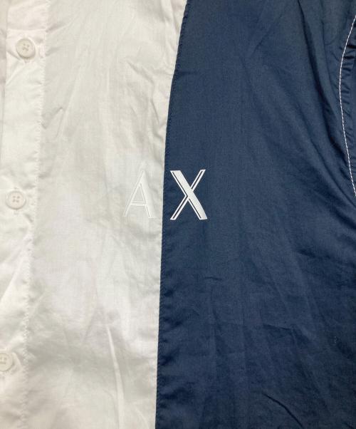 ARMANI EXCHANGE（アルマーニ エクスチェンジ）ARMANI EXCHANGE (アルマーニ エクスチェンジ) 半袖シャツ ホワイト サイズ:Lの古着・服飾アイテム