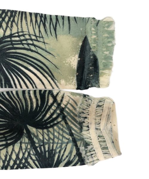 KENZO（ケンゾー）KENZO (ケンゾー) シルク総柄アンサンブルカーディガン アイボリー サイズ:Mの古着・服飾アイテム