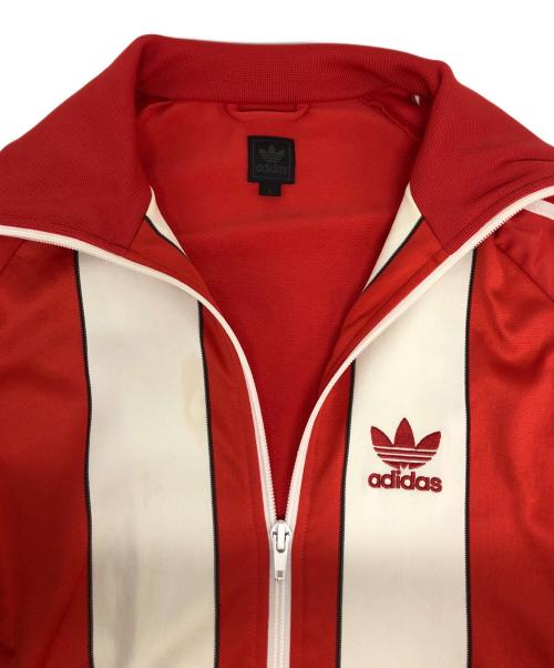 adidas（アディダス）adidas (アディダス) オールドトラックジャケット レッド サイズ:Lの古着・服飾アイテム
