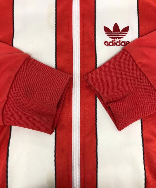 adidas（アディダス）adidas (アディダス) オールドトラックジャケット レッド サイズ:Lの古着・服飾アイテム
