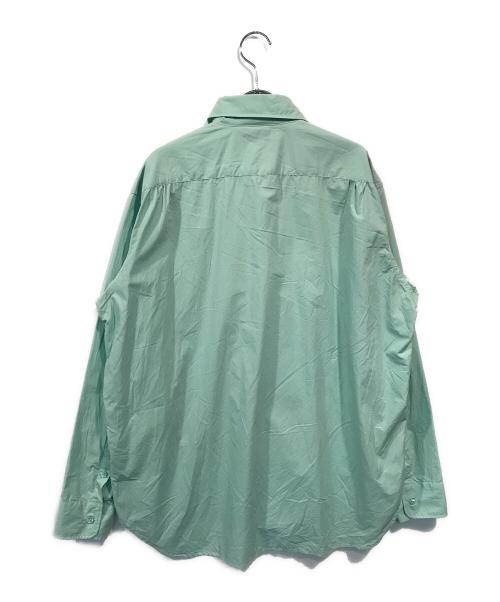 UNUSED（アンユーズド）UNUSED (アンユーズド) TYPEWRITER SHIRT グリーン サイズ:3の古着・服飾アイテム