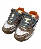 GALLERY DEPT×VANSギャラリー デプト×バンズ）の古着「ローカットスニーカー」｜オレンジ×ブラウン