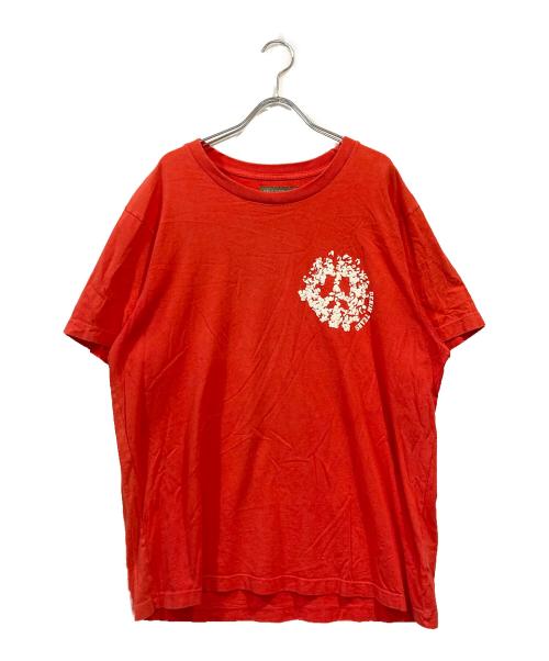 Denim Tears（デニムティアーズ）Denim Tears (デニムティアーズ) プリントTシャツ レッド サイズ:XLの古着・服飾アイテム