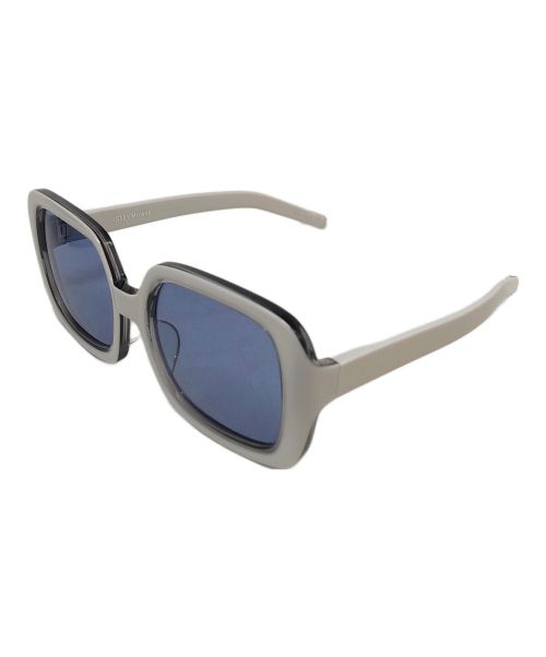 ISSEY MIYAKE（イッセイミヤケ）ISSEY MIYAKE (イッセイミヤケ) 金子眼鏡 (カネコガンキョウ) ELEMENT SERIES Ⅲ グレーの古着・服飾アイテム