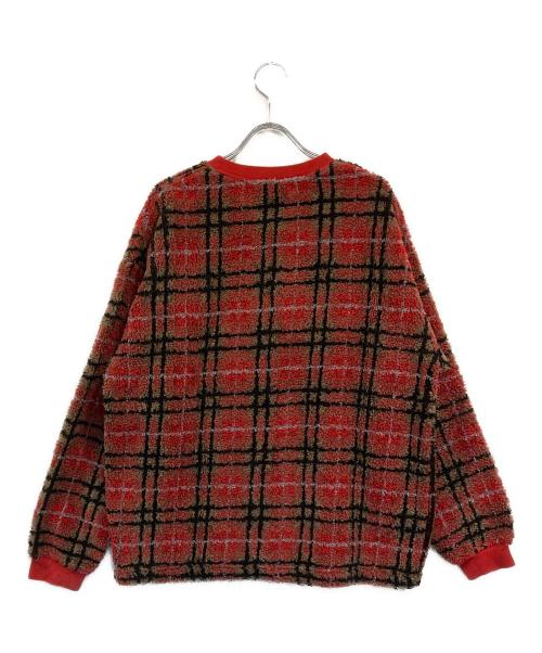 Hysteric Glamour（ヒステリックグラマー）Hysteric Glamour (ヒステリックグラマー) アップリケオーバーサイズスウェット レッド サイズ:SIZE Freeの古着・服飾アイテム