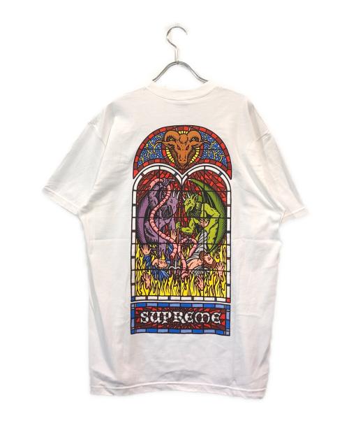 SUPREME（シュプリーム）Supreme (シュプリーム) worship tee ホワイト サイズ:Mの古着・服飾アイテム