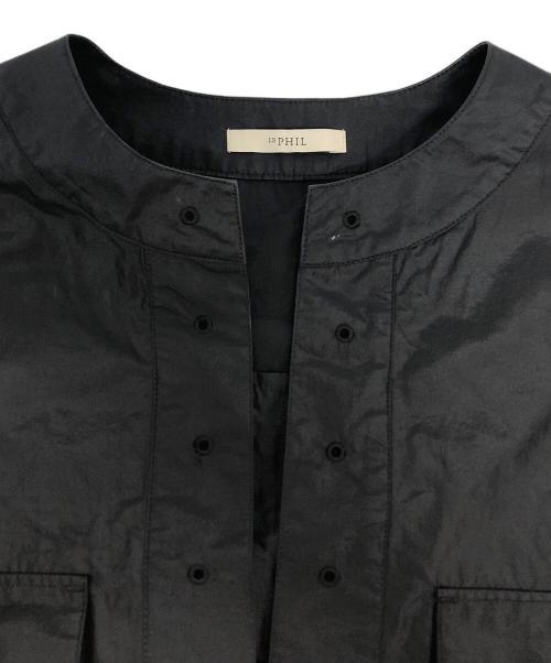 LE PHIL（ル フィル）LE PHIL (ル フィル) レースアップワンピース ブラック サイズ:1の古着・服飾アイテム