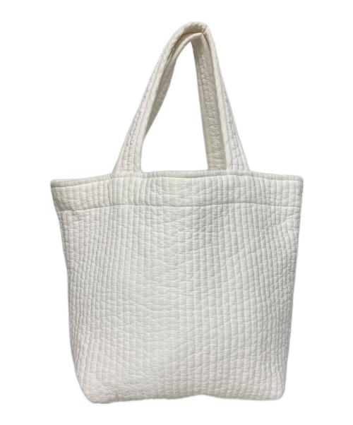 pionunnal（ピオヌンナル）pionunnal (ピオヌンナル) ハンドバッグ ホワイトの古着・服飾アイテム