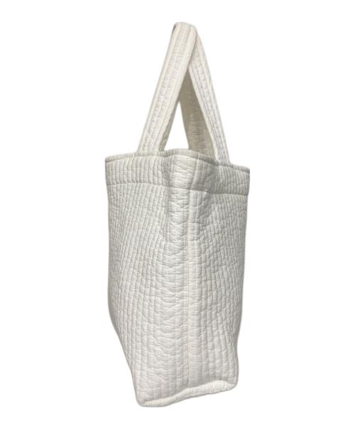 pionunnal（ピオヌンナル）pionunnal (ピオヌンナル) ハンドバッグ ホワイトの古着・服飾アイテム