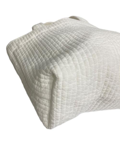 pionunnal（ピオヌンナル）pionunnal (ピオヌンナル) ハンドバッグ ホワイトの古着・服飾アイテム