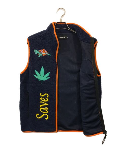 PALACE（パレス）PALACE (パレス) JESUS GILET ネイビー サイズ:Mの古着・服飾アイテム