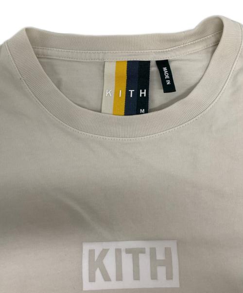 KITH（キス）KITH (キス) ボックスロゴカットソー ベージュ サイズ:Mの古着・服飾アイテム
