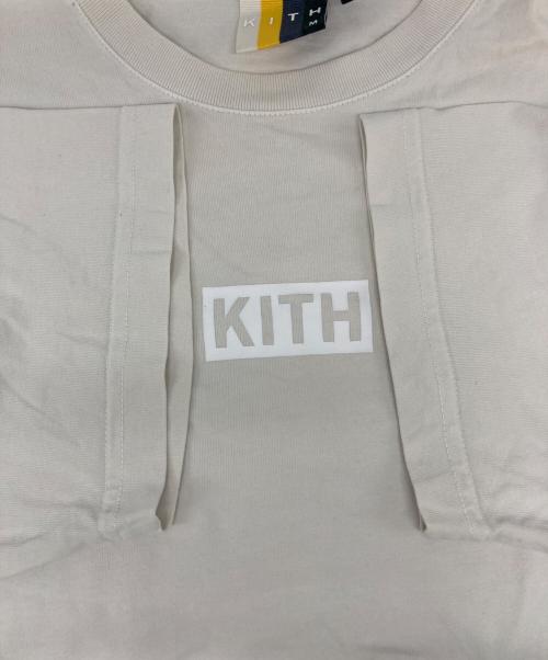KITH（キス）KITH (キス) ボックスロゴカットソー ベージュ サイズ:Mの古着・服飾アイテム