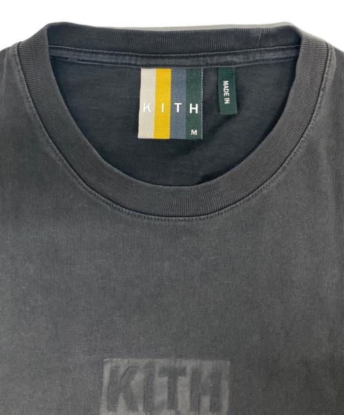 KITH（キス）KITH (キス) ボックスロゴカットソー ブラック サイズ:Mの古着・服飾アイテム