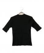 ADOREアドーア）の古着「リブニット」｜ブラック