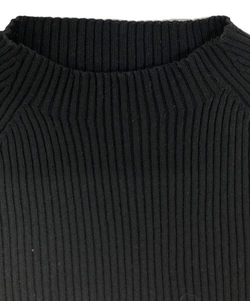 ADORE（アドーア）ADORE (アドーア) リブニット ブラック サイズ:38の古着・服飾アイテム