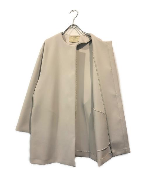 BEAUTY&YOUTH（ビューティーアンドユース）BEAUTY&YOUTH (ビューティーアンドユース) SPONGY Aライン ミドルコート ライトグレー サイズ:SIZE 38の古着・服飾アイテム