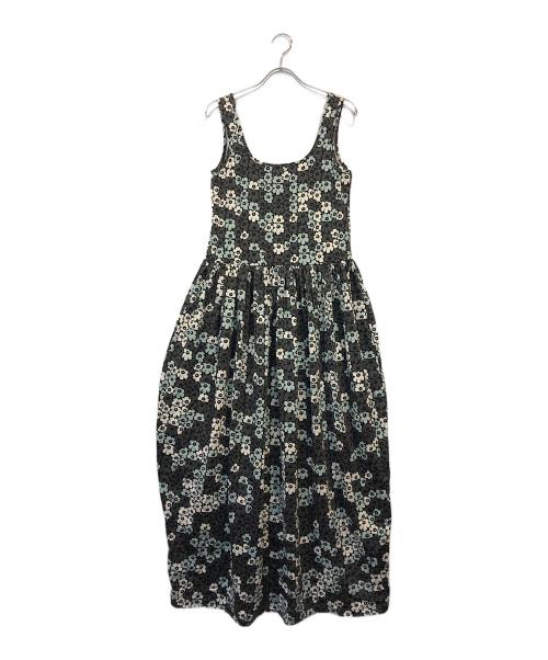 marimekko（マリメッコ）marimekko (マリメッコ) Dekadi Unikkoワンピース グリーン×グレー サイズ:L 未使用品の古着・服飾アイテム