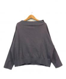 PLEATS PLEASE（プリーツプリーズ）の古着「ボトルネックニット」｜ブルー