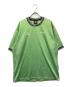 UMBRO（アンブロ）の古着「Jacquard Animal Print Soccer Jersey」｜グリーン